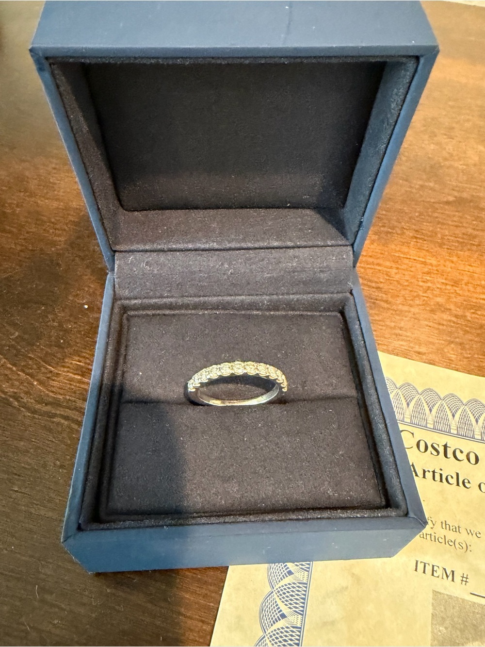 Platinum Diamond Eternity Band